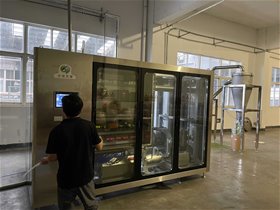 浙江某食品公司3-江蘇萬(wàn)創(chuàng)滅菌科技-高溫蒸汽瞬時(shí)粉末滅菌設(shè)備安裝現(xiàn)場(chǎng)！